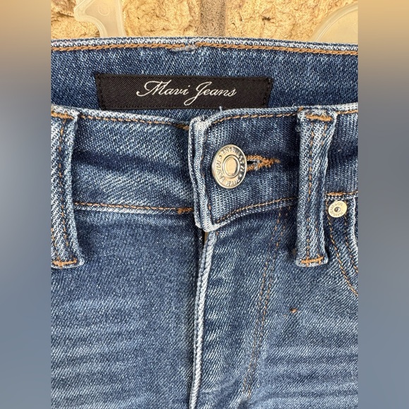 Mavi Scarlett Super High Rise Skinny Jeans Distressed Size 26 - Picture 5 of 15